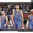 Oklahoma City Thunder 2025-26 Topps Flagship #288 Basketball Team Card Oklahoma City Thunder 2025-26 Topps Flagship #288 Basketball Team Card