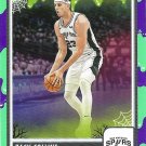 Zach Collins 2023-24 Haunted Hoops Slime #241 San Antonio Spurs Basketball Card