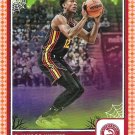 De'Andre Hunter 2023-24 Haunted Hoops Orange #160 Atlanta Hawks Basketball Card