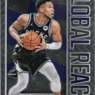 Giannis Antetokounmpo 2024-25 Panini Prizm Global Reach #4 Milwaukee Bucks Basketball Card
