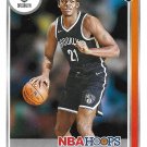 Day'Ron Sharpe 2021-22 NBA Hoops Rookie #215 Brooklyn Nets Basketball Card
