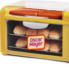 Nostalgia Oscar Mayer Extra Large Countertop 8 Hot Dog Roller Bun Toaster Oven
