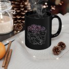 Funny Black Coffee Mug 11oz 15oz Mondays Sux Cat Office Humor Gift Work Cup