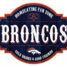 Denver Broncos Homegating Tavern Sign - 12" NFL Home Office Wall Decor {CS}  7846118147