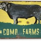 Como Farm Metal Tin Sign - 8x11 Distressed Novelty Rustic Home Wall Decor {TW} A302 Como Farm Metal Tin Sign - 8x11 Distressed Novelty Rustic Home Wall Decor {TW} A302