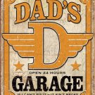 Dads Garage Metal Sign - 12.5 x 16 Man Cave Garage Wall Decor Gift - {DE} 2096 Dads Garage Metal Sign - 12.5 x 16 Man Cave Garage Wall Decor Gift - {DE} 2096