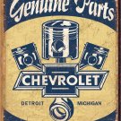 Chevy Parts Metal Sign - 12.5x16 Man Cave Garage Wall Decor Gift -  {DE} 1722