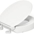 KOHLER 25876-0 Hyten 3" Elevated Round Toilet Seat Soft Close White
