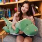 New 80CM Big Long Cute Dinosaur Plush Toy Soft Cartoon Animal Crocodile Plush Doll