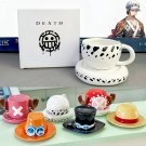 New One Piece Anime Periphery Mug Water Cup Chopper Christmas Ver. D.Law Three Brothers