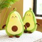 Comfortable Avocado Soft Pillow Plush Toy Kawaii Cartoon Fruits Appease Girls Baby Doll Toys