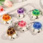 New Cute Little Turtle Car Keychain Mini Turtle Handmade Wool Crochet Backpack Hanging
