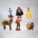 6Pcs/Set Beauty and the Beast Action Figure PVC Belle Beast Lumiere Cogsworth Model Toys 6Pcs/Set Beauty and the Beast Action Figure PVC Belle Beast Lumiere Cogsworth Model Toys