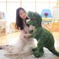Hot 50cm-80cm Cute Simulation Dinosaur Plush Toys Stuffed Animals Plush Dinosaur Pillow