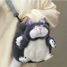 Disney Cute Lucifer Cat Plush Doll Drawstring Drawstring Pocket Student Small Cloth
