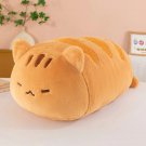 55/90cm Soft Cute Lying Cat Plush Pillow Nap Lumbar Back Support For Women Office