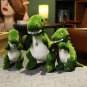 35/45cm Green Dinosaur Doll Simulation Plush Toy Handmade Doll Cartoon Anime Cute