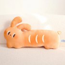 50cm Cute Toast Pillow Soft Plush Sofa Cushion Adorable Cat Rabbit Pig Bread Shape