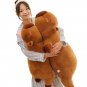 Kawaii Capybara Long Sleep Pillow Stuffed Capibara Plushie Cute Fluffy Doll Soft Sofa
