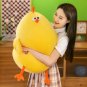 Funny Fat Chicken Plush Toys Pillow Soft Simulation Cute Plushie Dolls Neck Pillow