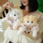 Cute Simulated Cat Designer Backpack Women Kawaii Soft Plush Trendy Backpack Purse