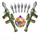 Soft Bullet Foam Gun Toy Military Rocket Launcher with Bullets for Boys Military Game Soft Bullet Foam Gun Toy Military Rocket Launcher with Bullets for Boys Military Game