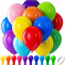 Bezente Assorted Rainbow Latex Balloons, 100 Pack 12 inch Round Helium Bright Color Bezente Assorted Rainbow Latex Balloons, 100 Pack 12 inch Round Helium Bright Color