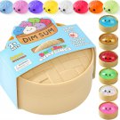 Dumpling Squishy Mystery Box, Random 1 of 14 Colors, Cute Squishy Dumpling Toy, Dumpling Squishy Mystery Box, Random 1 of 14 Colors, Cute Squishy Dumpling Toy,