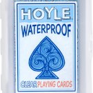 Hoyle Waterproof Playing Cards, Clear Plastic Deck of Cards for Outdoor Card Games Hoyle Waterproof Playing Cards, Clear Plastic Deck of Cards for Outdoor Card Games