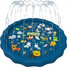 SplashEZ 3-in-1 Splash Pad, Sprinkler for Kids & Baby Pool for Learning – Toddler Sprinkler Pool,