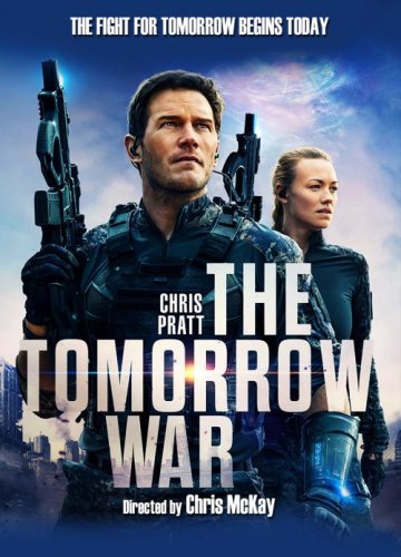 The Tomorrow War 2021 DVD Chris Pratt Sci-Fi Action Movie NEW MOD DVD-R
