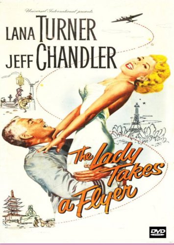 The Lady Takes a Flyer 1958 DVD Lana Turner Jeff Chandler Movie NEW MOD DVD-R