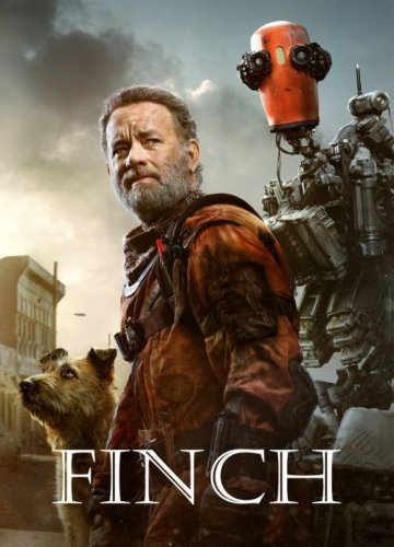 Finch 2021 DVD Tom Hanks Sci-Fi Adventure Movie NEW MOD DVD-R Post-Apocalyptic