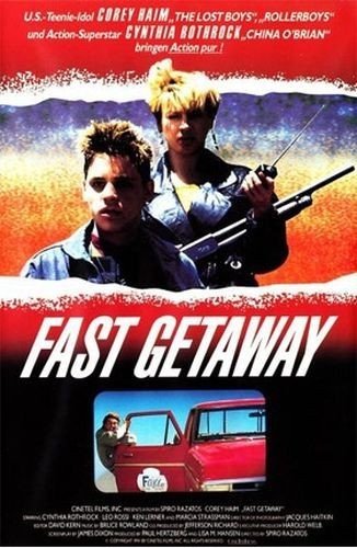 Fast Getaway 1991 DVD Corey Haim Cynthia Rothrock Action Comedy NEW MOD DVD-R