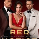 Red Notice 2021 DVD Dwayne Johnson Gal Gadot Ryan Reynolds Movie NEW MOD DVD-R