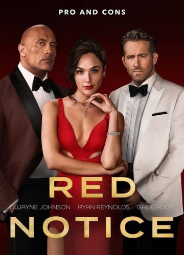 Red Notice 2021 DVD Dwayne Johnson Gal Gadot Ryan Reynolds Movie NEW MOD DVD-R