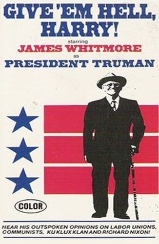 Give 'Em Hell Harry 1975 DVD James Whitmore Harry S Truman Movie NEW MOD DVD-R