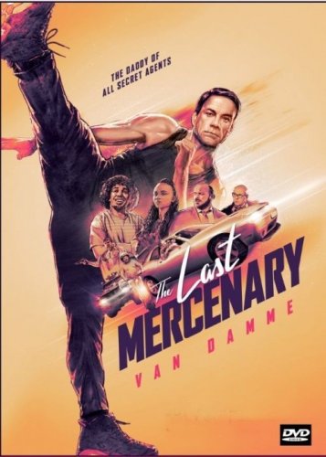 The Last Mercenary 2021 DVD Jean-Claude Van Damme Action Movie NEW MOD DVD-R