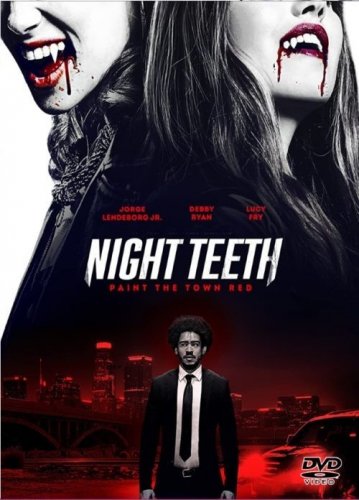 Night Teeth 2021 DVD Jorge Lendeborg Jr Debby Ryan Vampire Thriller NEW MOD DVD-R