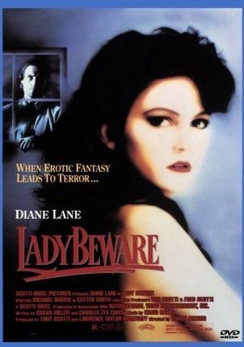 Lady Beware 1987 DVD Diane Lane Michael Ironside Thriller Movie NEW MOD DVD-R