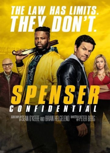 Spenser Confidential 2020 DVD Mark Wahlberg Winston Duke Action Movie NEW MOD DVD-R