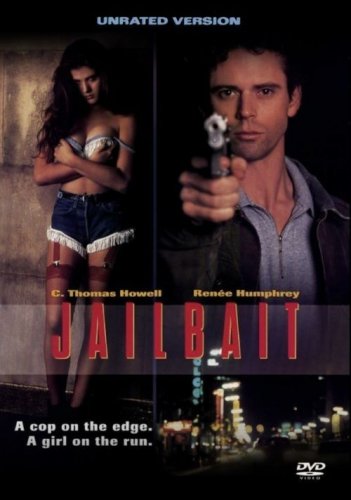 Jailbait 1994 DVD Unrated Version C. Thomas Howell Thriller Movie NEW MOD DVD-R