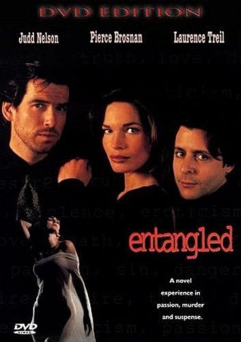Entangled 1993 DVD Judd Nelson Pierce Brosnan Thriller Movie NEW MOD DVD-R