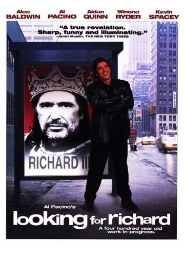 Looking for Richard 1996 DVD Al Pacino William Shakespeare Movie NEW MOD DVD-R