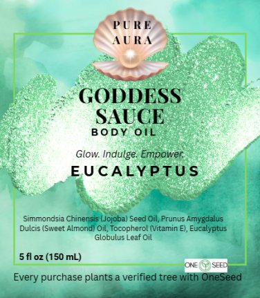 Line Sheet - Eucalyptus Goddess Sauce Body Oil