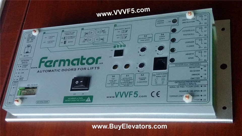 Fermator Automatic Doors for Lifts VVVF5, +VF5 ,VVVF4+,VVVF3 MOnxt,Buy Elevators