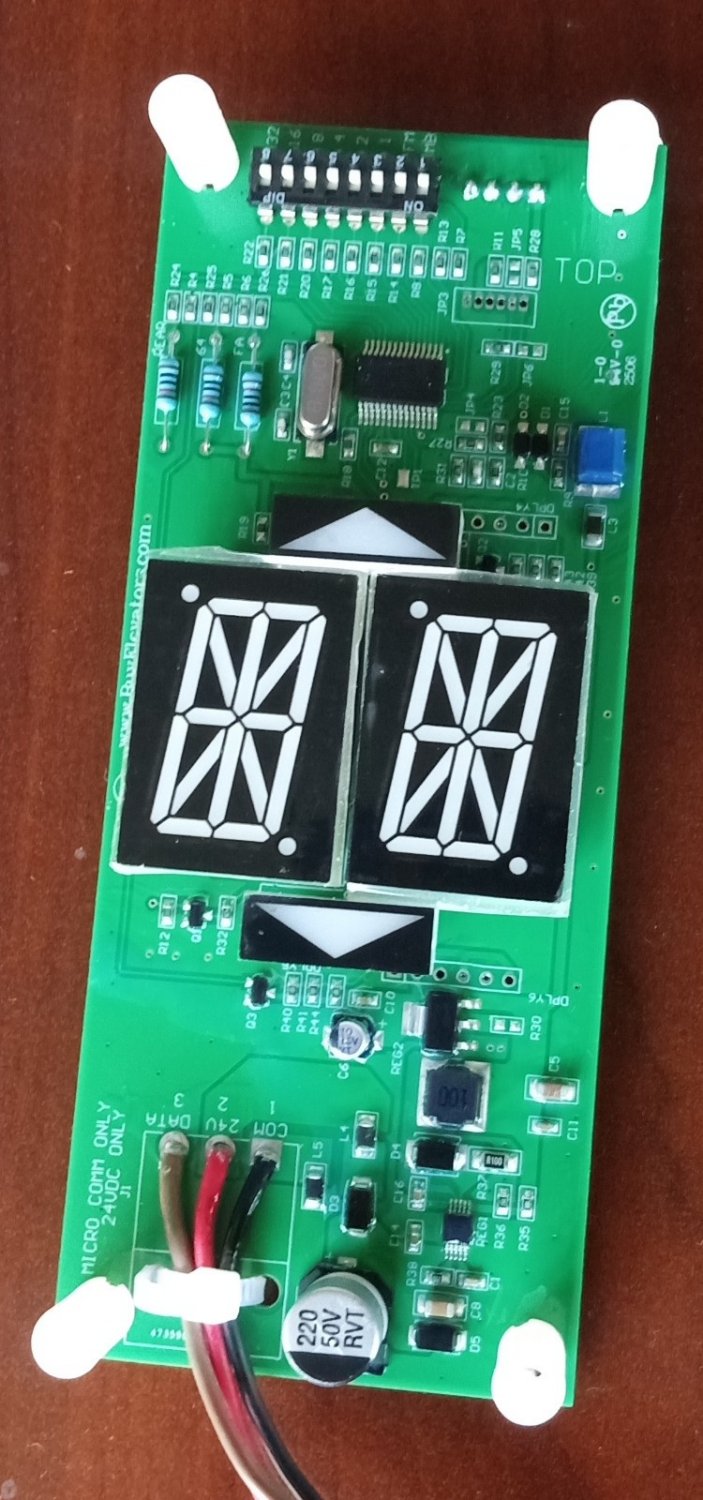 MSV21-RRX , MSV21-XXX , MSV21-RRR POSITION INDICATOR, 1" CHARACTER