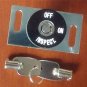 Otis Inspection switch + Two keys , Inspect. ON - OFF GAL ,epco