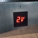 MH110-RRCX + Surface Mount  stainless steel , 1" Red Displays +  Red Arrows