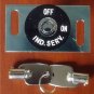 otis Independent Service + Two keys  , IND. SERV. ON - OFF
